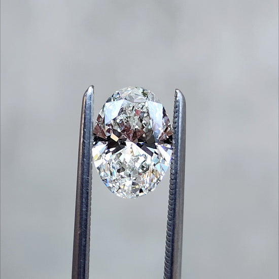 1.27ct Oval Lab Diamond G/VVS2