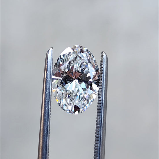 1.48ct Oval Lab Diamond E/VS2