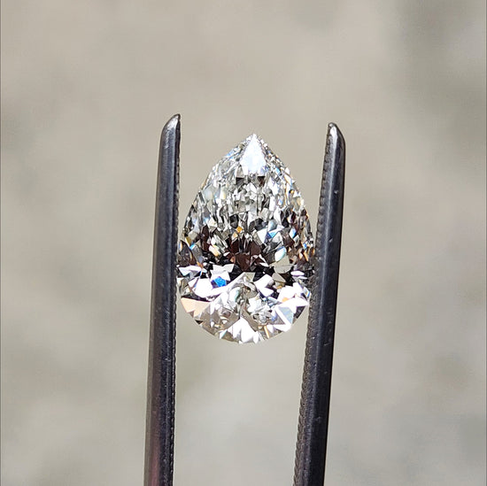 1.42ct pear lab diamond G/VS1