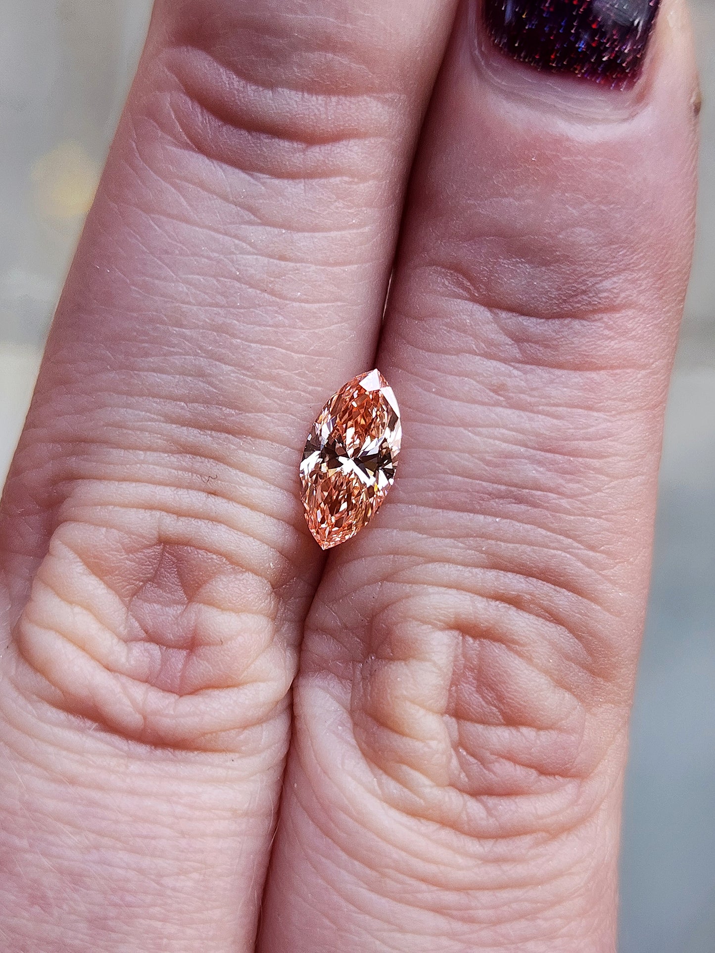 .84ct lab pink diamond for a build your own ring