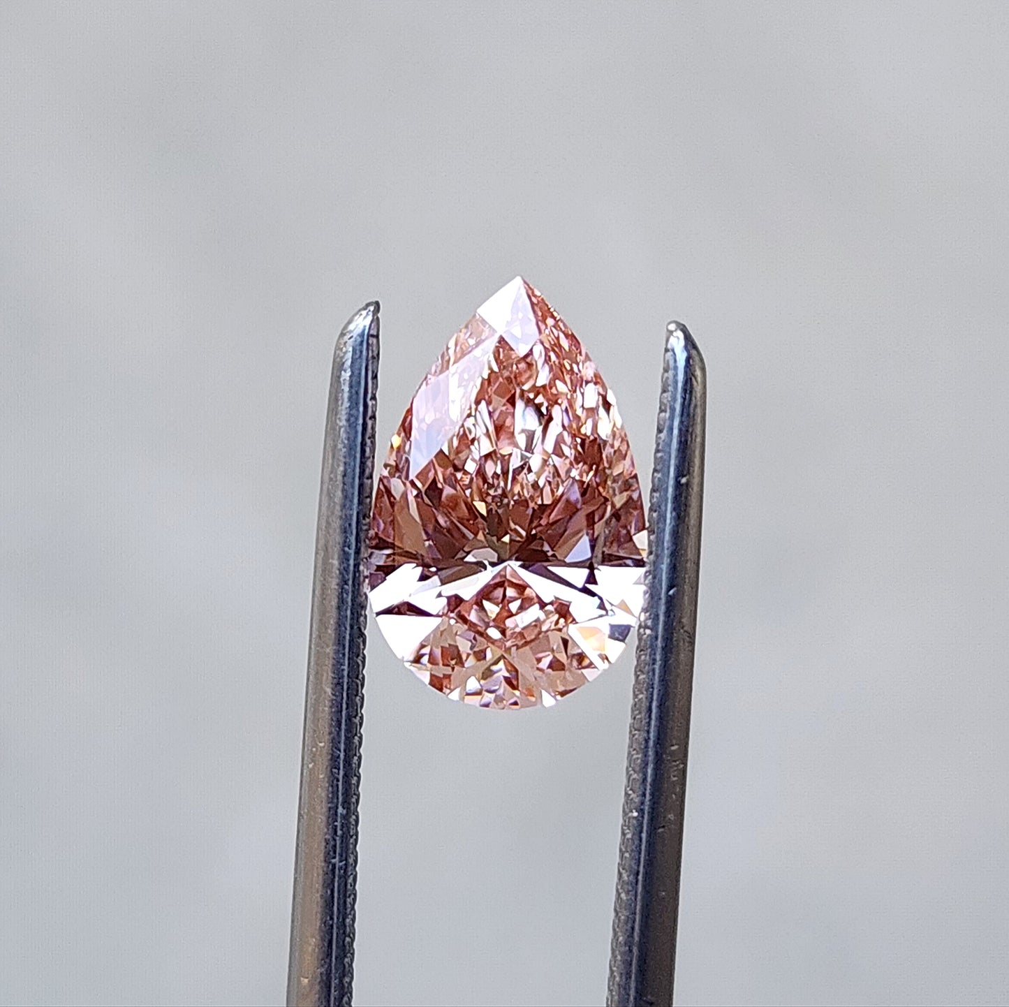 .99ct pear pink lab diamond for build your own rings