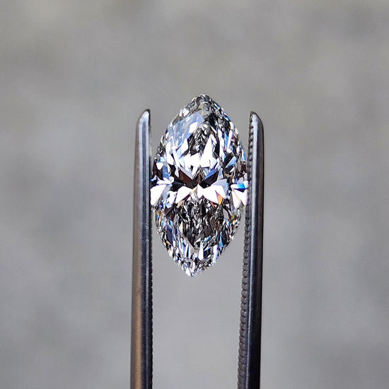 1.46ct marquise lab diamond