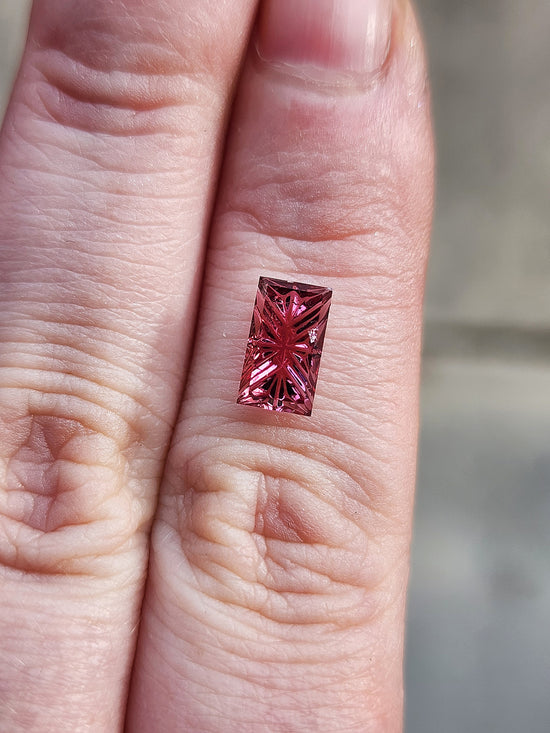 .95ct Rubellite Tourmaline Fantasy Cut by Brett Kosnar