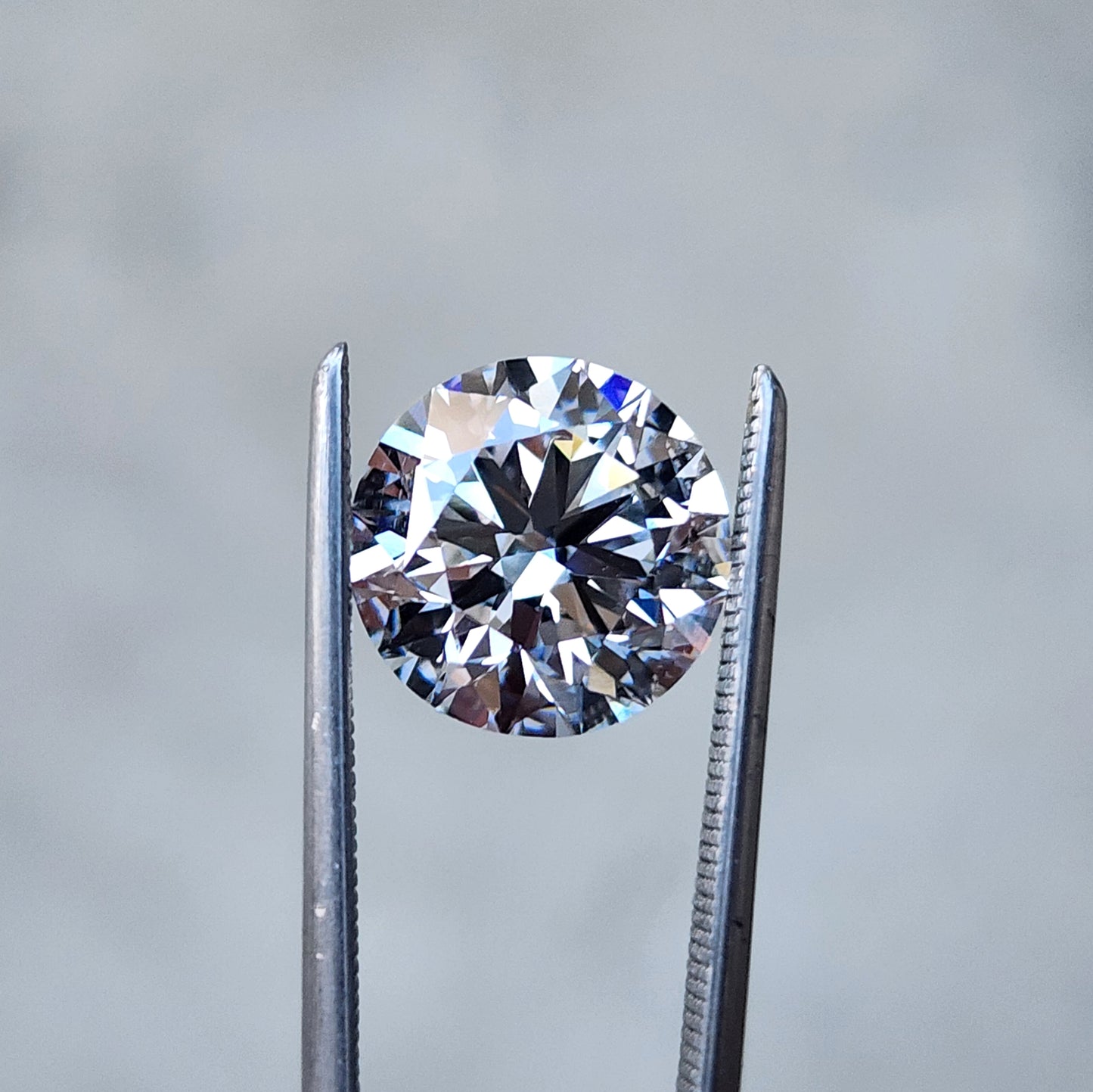 3.20ct round lab diamond for build your own rings