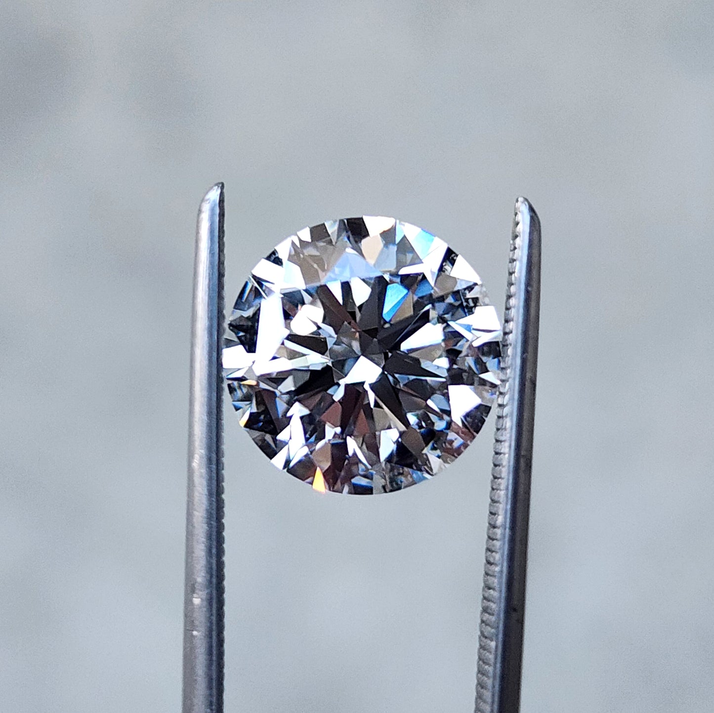 3.03ct round brilliant lab diamond for build your own rings