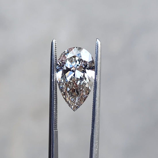 2.79ct lab diamond pear