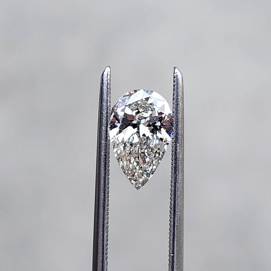 1.05ct pear lab diamond