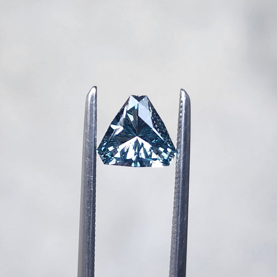 .96ct color change blue green montana sapphire