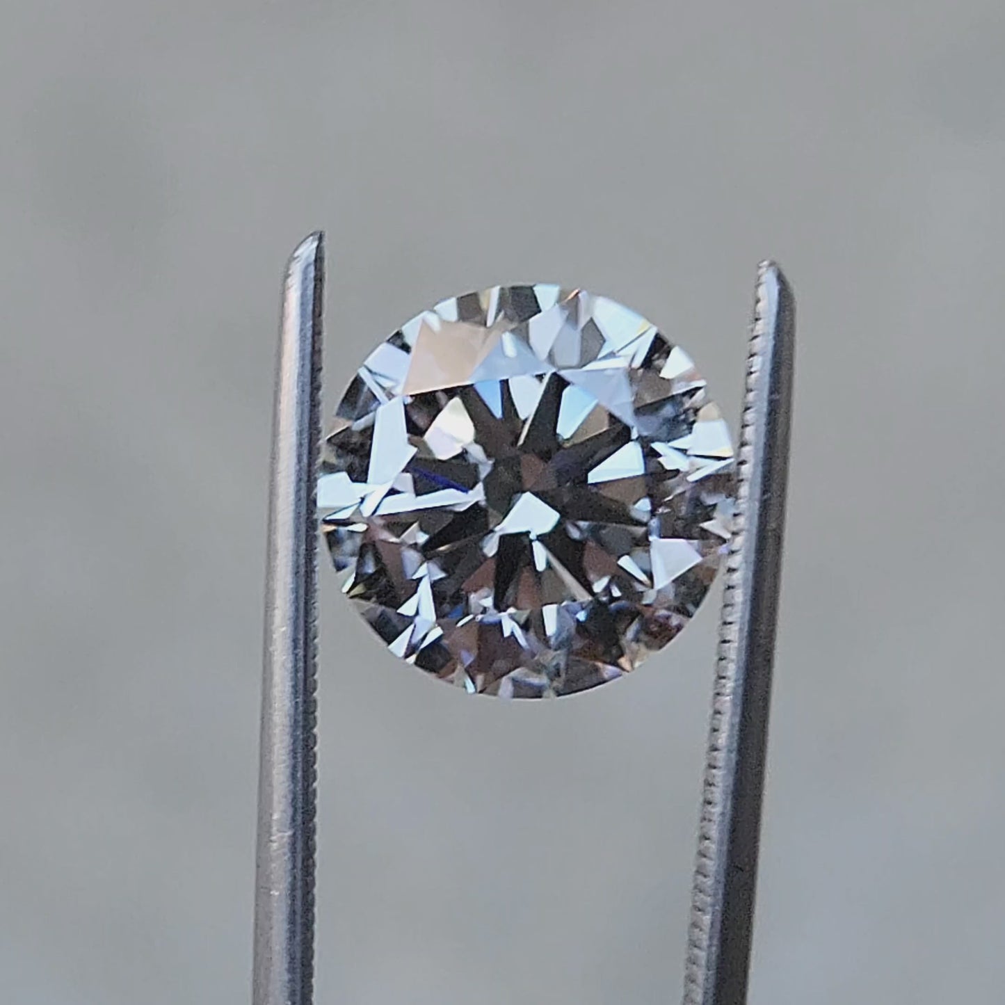 3.03ct round brilliant lab diamond for build your own rings