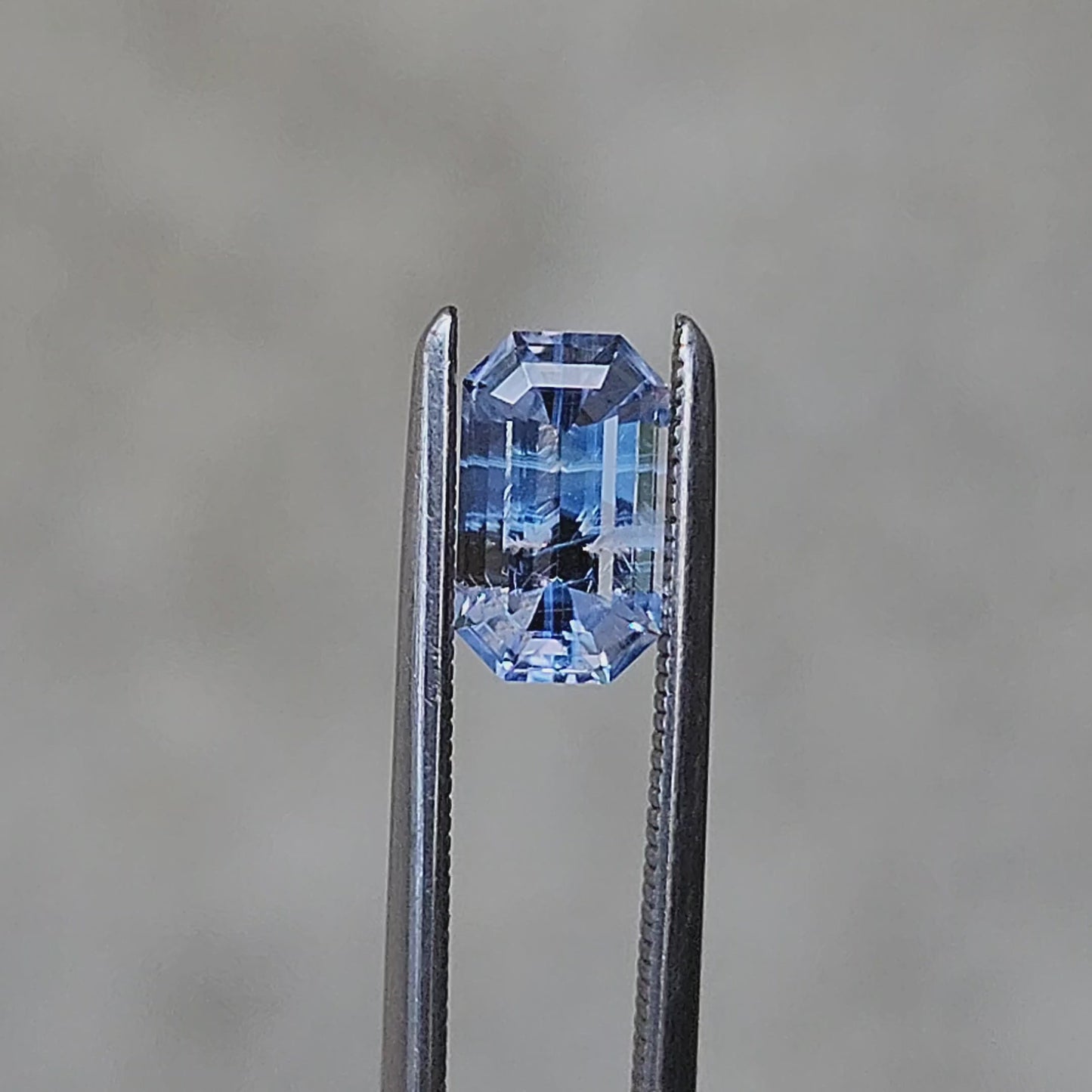 1ct Natural Emerald Cut Sri Lanka Sapphire