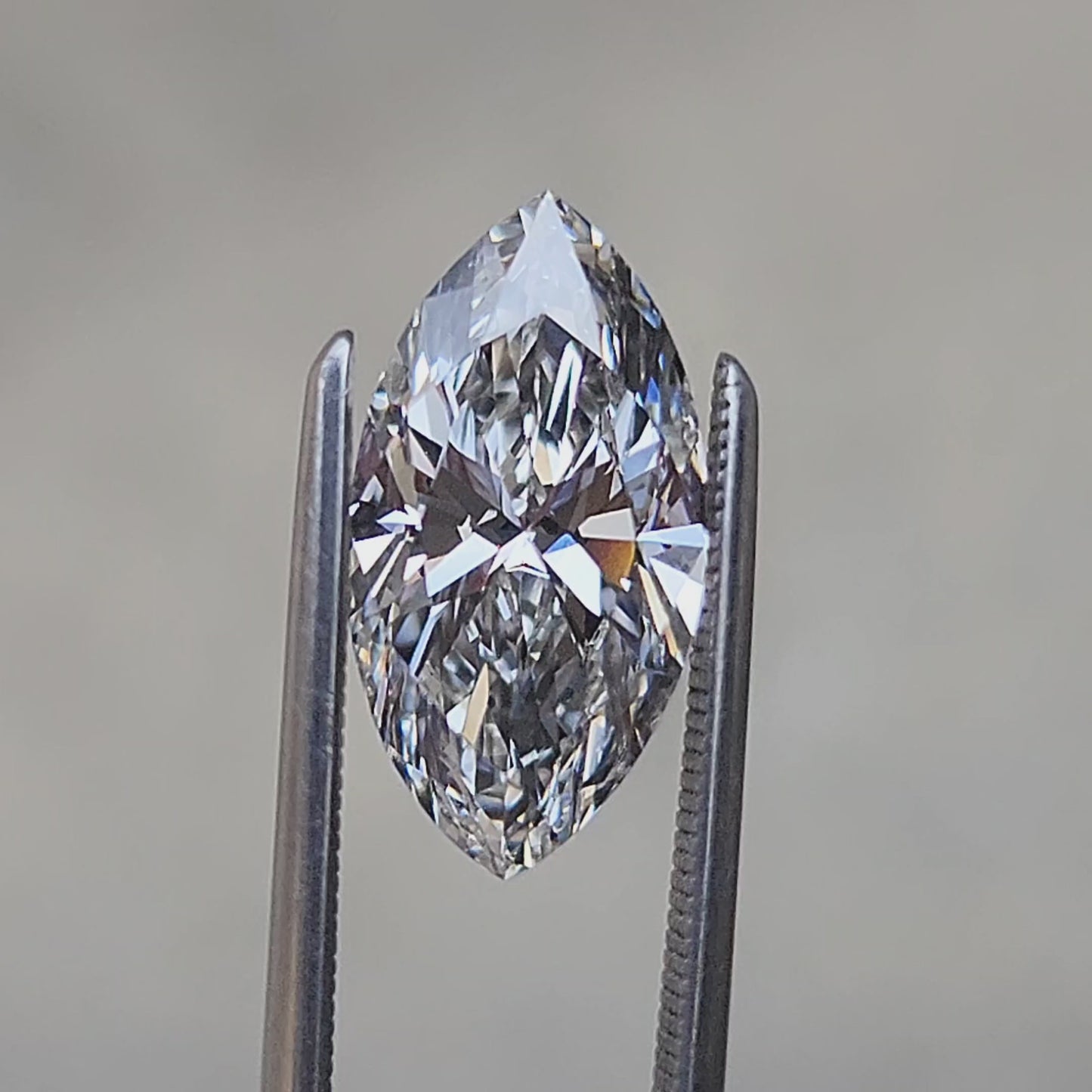 2.46ct marquise lab diamond