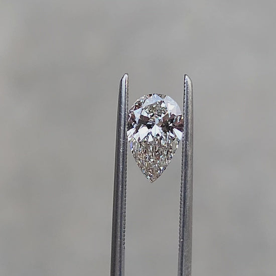 1.05ct pear lab diamond