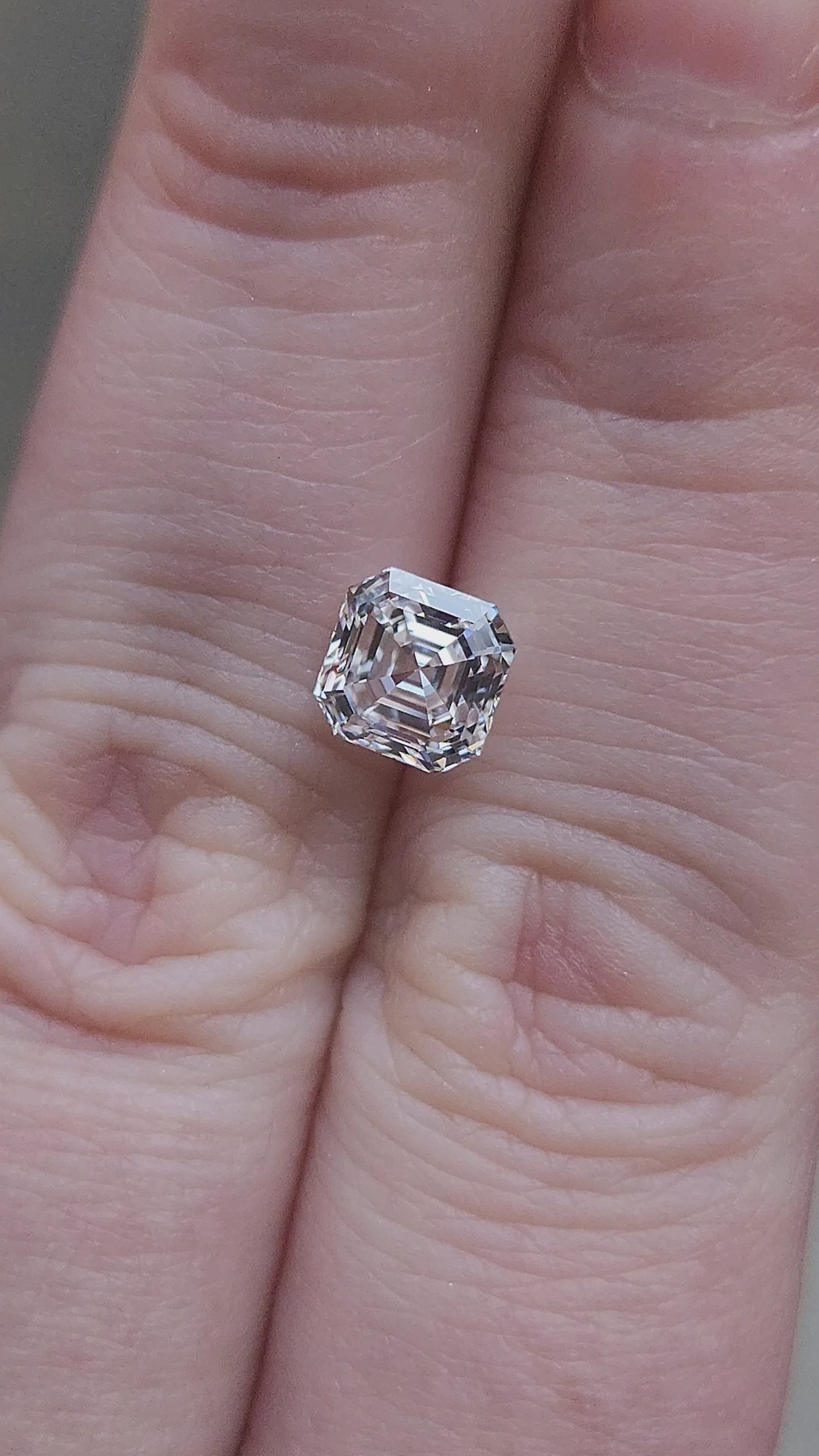 Load and play video in Gallery viewer, 1.52ct Asscher Cut Lab Diamond
