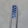 .92ct Zig Zag cut blue sapphire