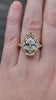 2.12ct duchess diamond odette engagement ring 14k yellow gold ready to ship size 7