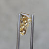 .85ct Montana yellow sapphire freeform dreamscape cut