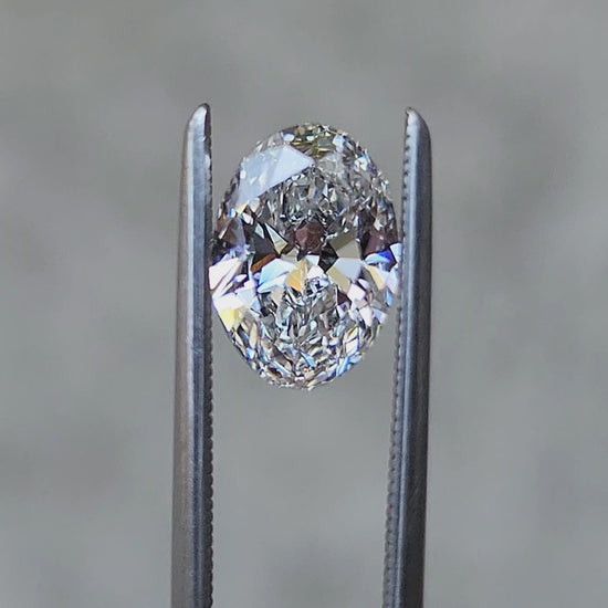 1.3ct Oval Lab Diamond F/VS1