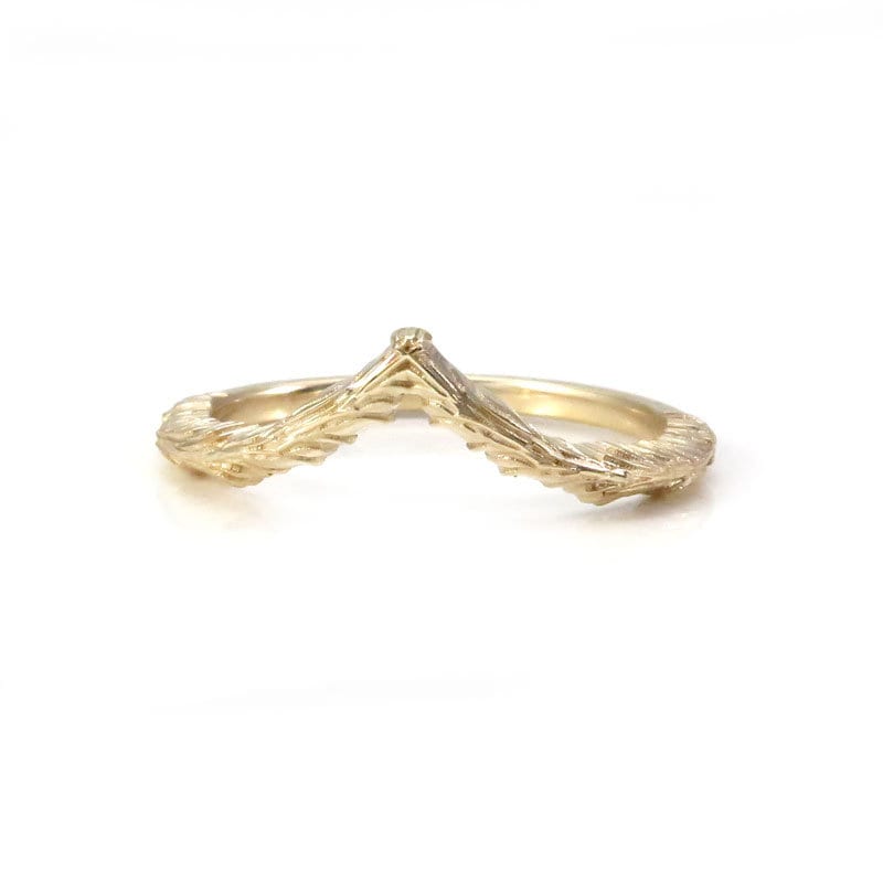 Solid 9ct Gold Skinny Band By Lorna Hewitt Jewellery |  notonthehighstreet.com