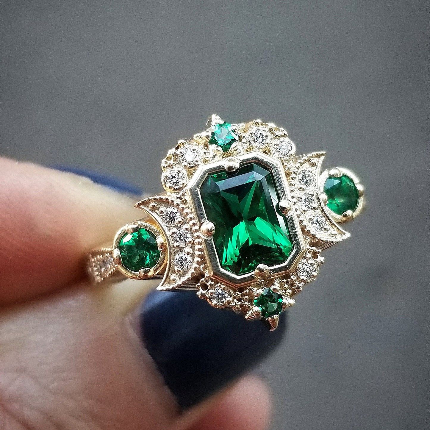 Chatham sales emerald ring